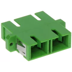 Adaptor cuplă FO duplex SC/APC - SC/APC singlemode  - 1