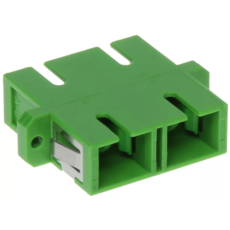 Adaptor cuplă FO duplex SC/APC - SC/APC singlemode