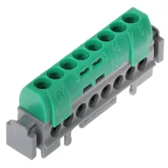 Bloc terminal de distributie 8x16mm² verde Legrand IP2X LE-004832