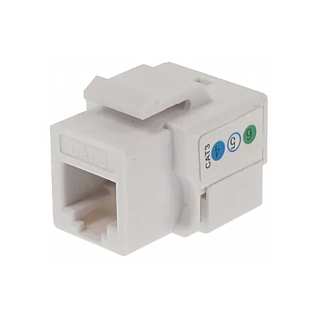Cuplă telefonică RJ11/12 Keystone FX-RJ11/12 (6 pini)  - 1