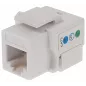 Cuplă telefonică RJ11/12 Keystone FX-RJ11/12 (6 pini)  - 1