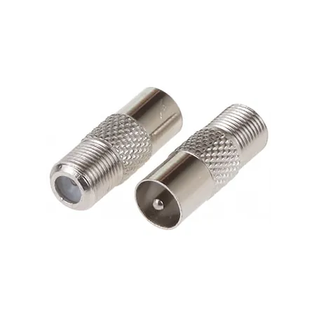 Adaptor cuplă TV tată - F mamă (10 buc)  - 1