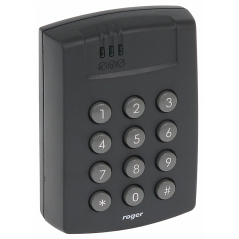 Cititor RFID 13.5 MHz autonom cu tastatură PRT64MF-G Roger 1xNO/NC - 1