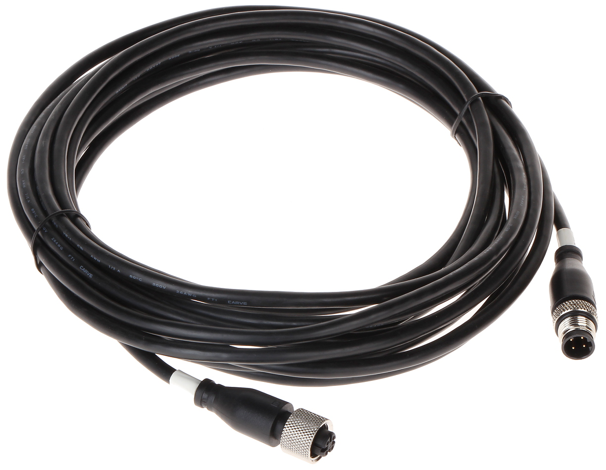 Cablu video+alimentare M12 6m MC-DF4-DM4-6 Dahua pt. camere auto