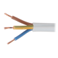 Cablu electric lițat OMY-3X0.5 rotund 300 V cupru intrgral, alb  - 1