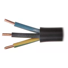 Cablu electric negru YKY-3X1.5/200 - 1