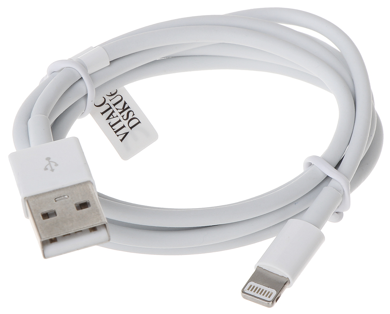 Cablu de date Apple Lightning - USB 2.0 1m alb