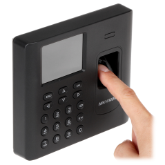 Cititor biometric/pontaj Hikvision DS-K1A802EF-B, 2.4 inch, EM, 125 KHz, interior IP WiFi - 1