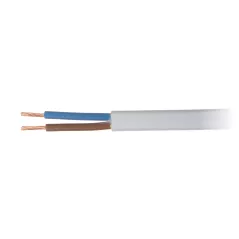 Cablu electric OMYP-2X0.75 plat liţat cupru integral - 1