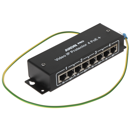 PROTECȚIE SUPRATENSIUNE AXON-PRO-IP-4POE+ - 1 PROTECȚIE SUPRATENSIUNE AXON-PRO-IP-4POE+ - 1