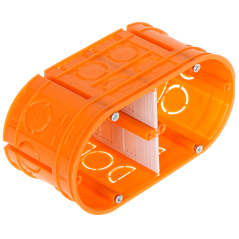 Doză aparat zidărie 2 posturi M-2X60-F Simet 140x71x63 mm