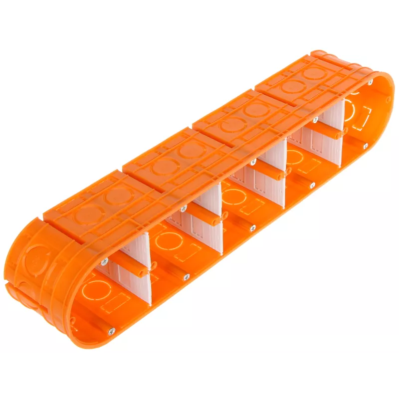 Doză aparat zidărie 5 posturi M-5X60-F Simet 353x71x63 mm