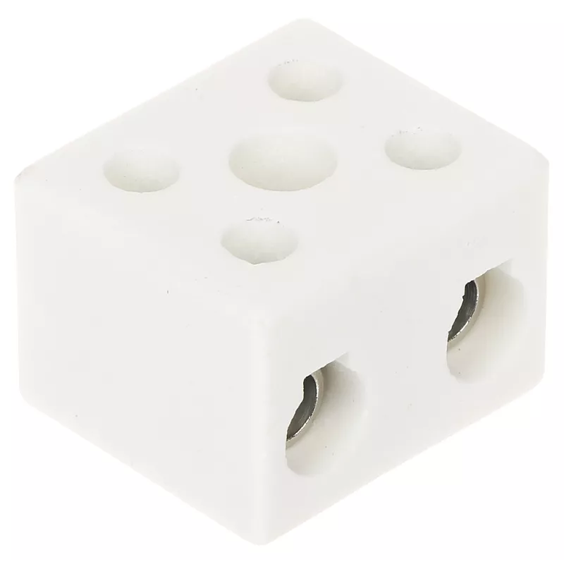 Regleta ceramica de trecere 450V/76A 2x16mm2 KE-CPO-30A-2P SIMET