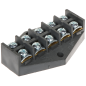 Regletă electrică 5 porturi 6-10 mm² 400V KE-ZPT5-10.0 neagră