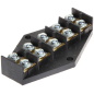Regletă electrică 5 porturi 10-16 mm² 400V KE-ZPT5-16.0 neagră