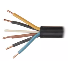 Cablu electric negru YKY-5X4.0 - 1