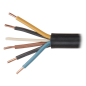Cablu electric negru YKY-5X4.0
