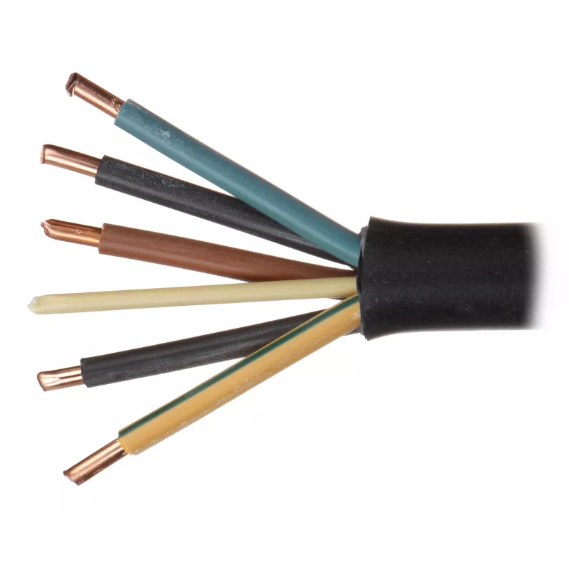 Cablu electric negru YKY-5X10.0 - 1