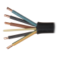 Cablu electric negru YKY-5X10.0