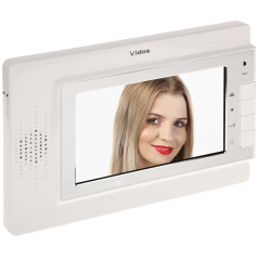 Monitor 7" videointerfon M320W VIDOS alb, analogic 800x600  - 1
