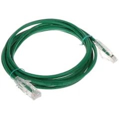 Patchcord UTP 3m Cat.6 verde subțire - G-THIN  - 1