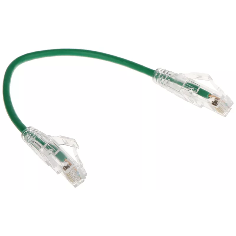Patchcord UTP Cat.6 verde subțire - G-THIN 0.2m