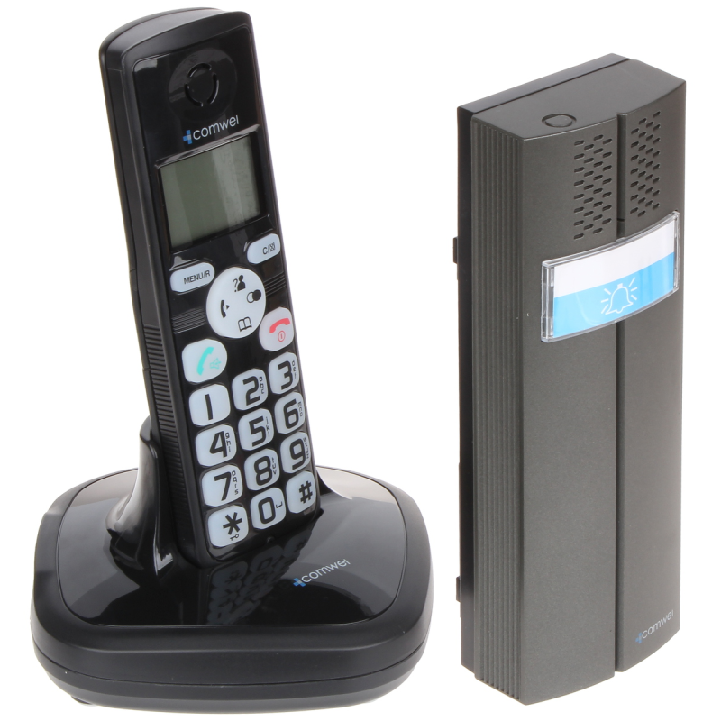 INTERFON WIRELESS CU FUNCȚIE DE TELEFON D102B COMWEI - 1