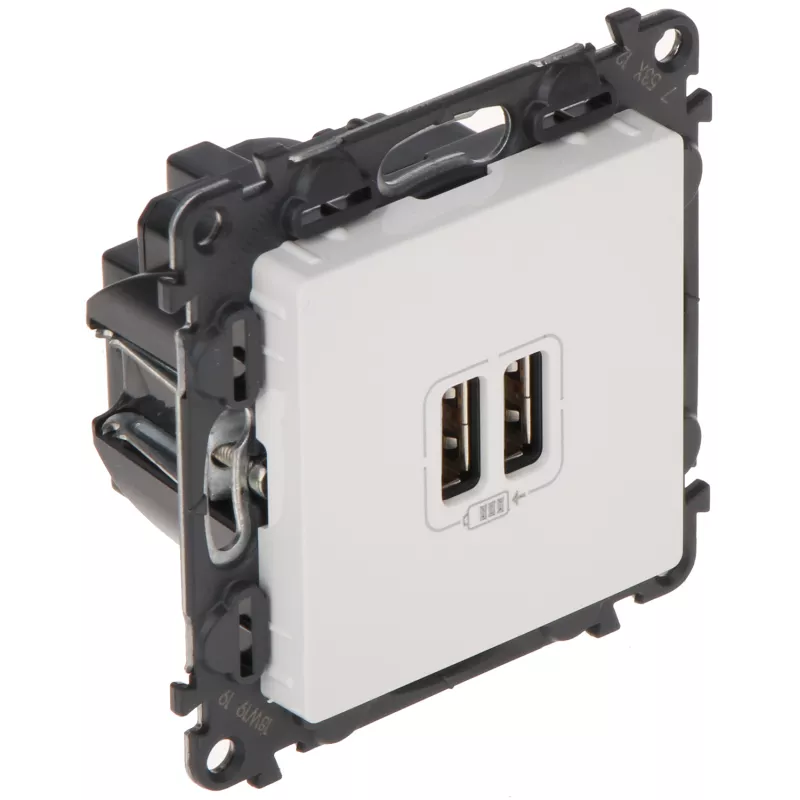 Priză încărcare USB LE-753112 Valena Life 2 PORTURI USB 2.4A/5V LEGRAND