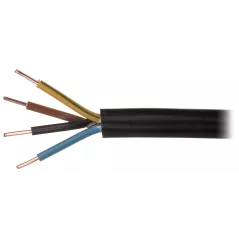 Cablu electric negru YKY-4X1.5 - 1
