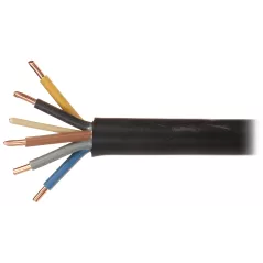 Cablu electric negru YKY-5X6.0 - 1