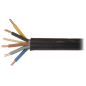 Cablu electric negru YKY-5X6.0