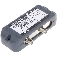 Mini amplificator CATV AWS-102 2 ieșiri câștig 11/14 dB - 1
