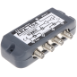 Mini amplificator CATV AWS-104 4 ieșiri câștig 8/12 dB