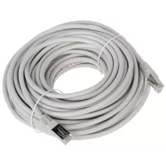Patchcord FTP 20m Cat6 ecranat gri mufat RJ45 - 1