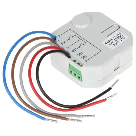 Releu wireless 2 canale 230V Satel ASW-210 ABAX/ABAX2 SATEL - 1