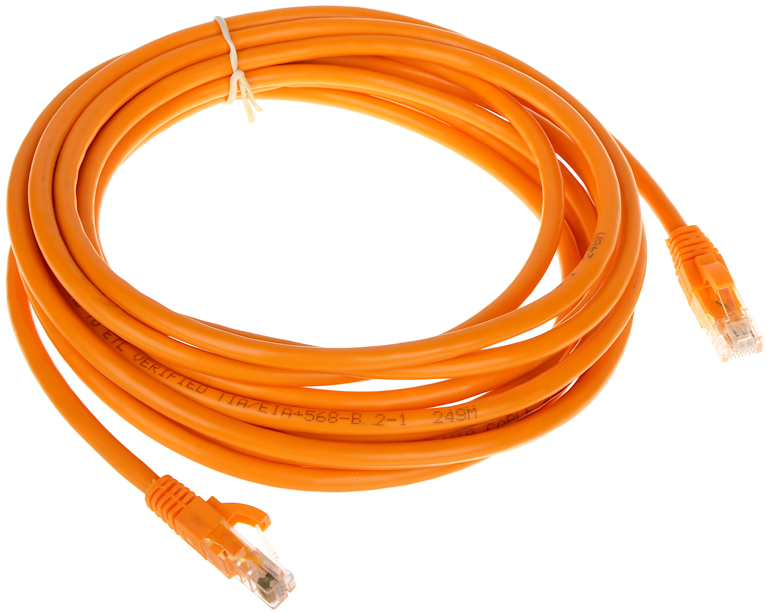 Patchcord UTP Cat.6 portocaliu - 5m