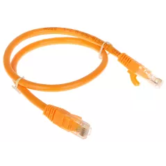 Patchcord UTP Cat.6 portocaliu - 0.5m - 1