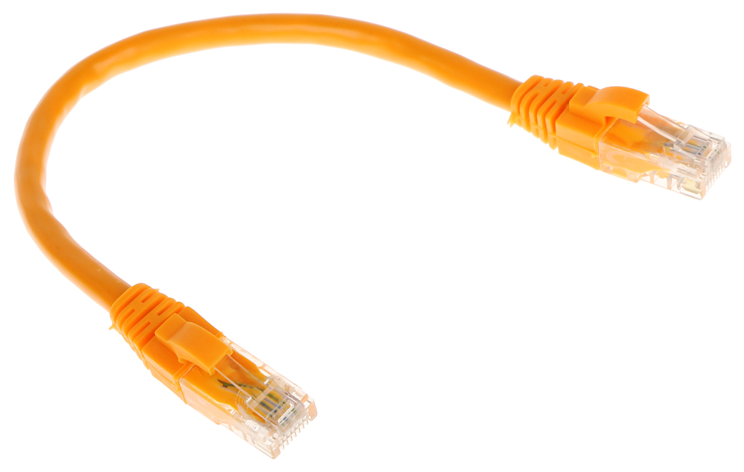 Patchcord UTP Cat.6 portocaliu - 0.2m