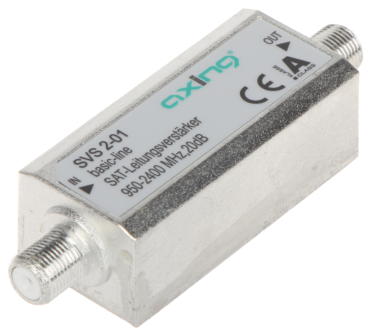 Amplificator satelit 950-2400MHz 20dB SVS-2-01inline Axing