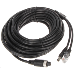 Cablu M12 6 pini la RJ45+alimentare 10m Autone - 1