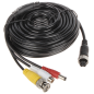 Cablu video auto M12 la BNC + alimentare + audio 10 m AUTONE