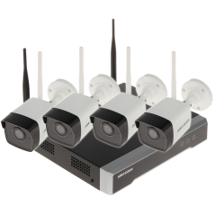Kit supraveghere video NK42W0-1T(WD) Wi-Fi, 4 CANALE - 1080p 2.8 mm Hikvision - 1