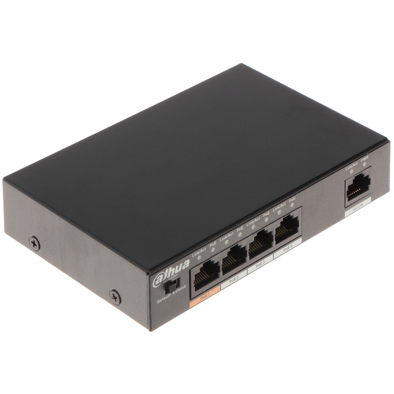 Switch POE cu 4 porturi PFS3005-4ET-60 DAHUA - 1