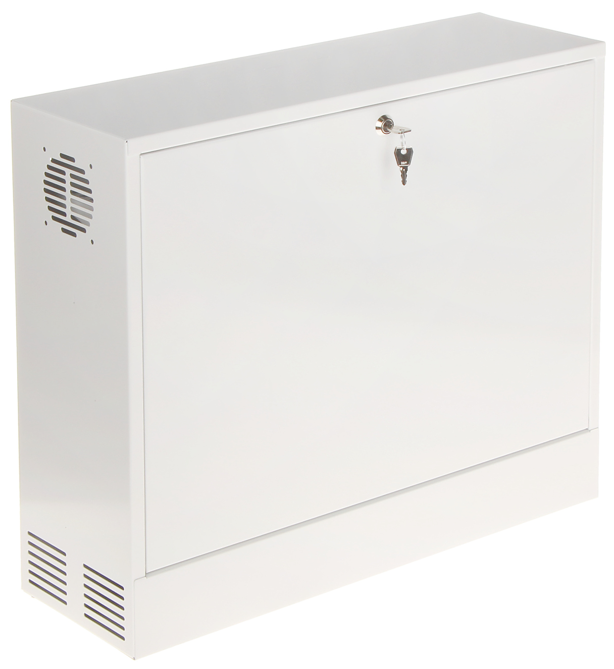 Rack slim 19 inchi 3U montaj pe perete 580x500x180 alb vertical R19-3U/350/W