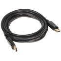 Cablu Displayport 1.2 T-T 3m Negru PAWONIK - 1