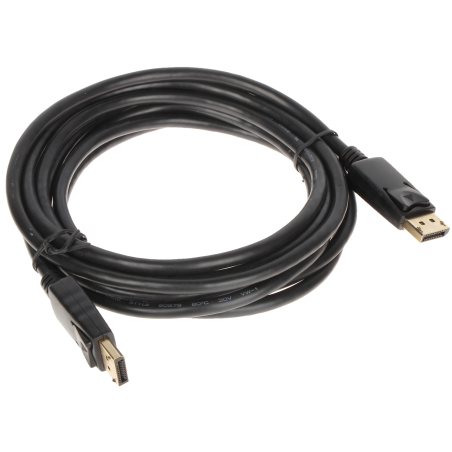 Cablu Displayport 1.2 T-T 3m Negru PAWONIK - 1