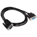 Cablu serial prelungire DB-9 mamă - DB-9 tată 1.8m  - 1