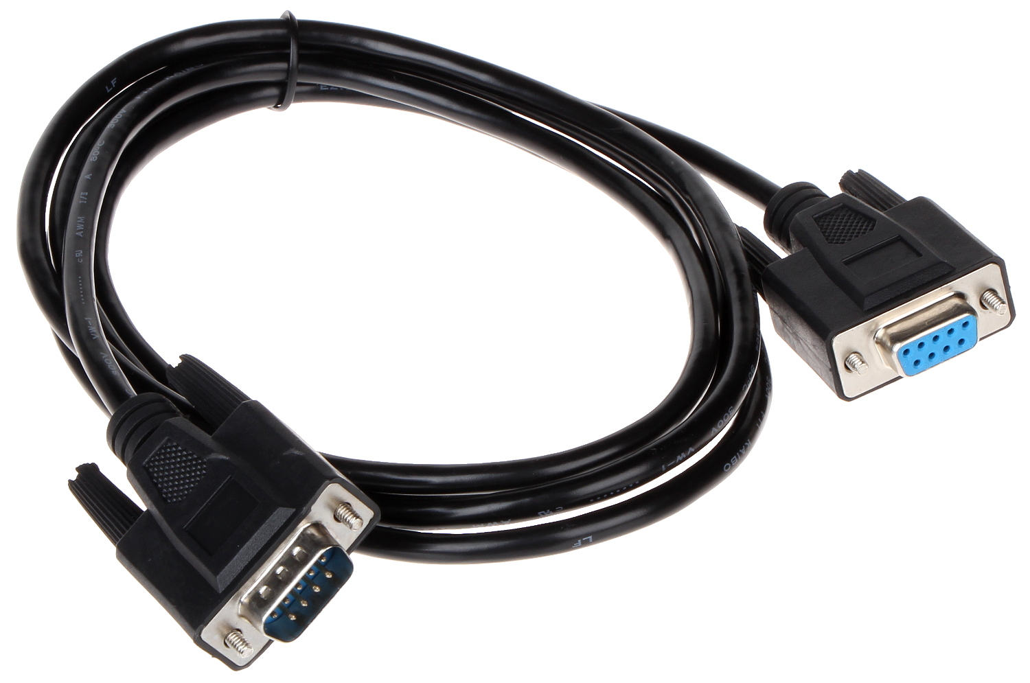 Cablu serial prelungire DB-9 mamă - DB-9 tată 1.8m