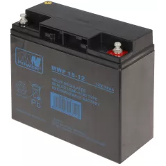 Acumulator UPS 12V/18Ah MWP terminal M5 181x76x167 mm  - 1
