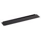Set 2x panou mască 2U negru pentru cabinet rack  - 1